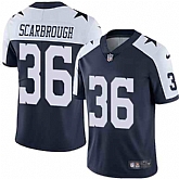 Nike Men & Women & Youth Cowboys 36 Bo Scarbrough Navy Throwback NFL Vapor Untouchable Limited Jersey,baseball caps,new era cap wholesale,wholesale hats